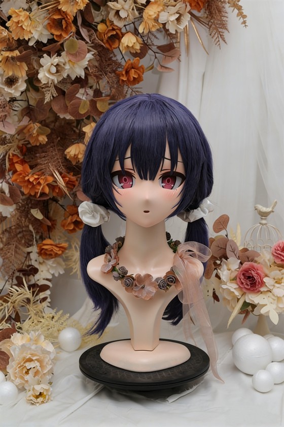 NFD Kigurumi The Idolmaster Shiny Colors Rinze Morino Cosplay Mask